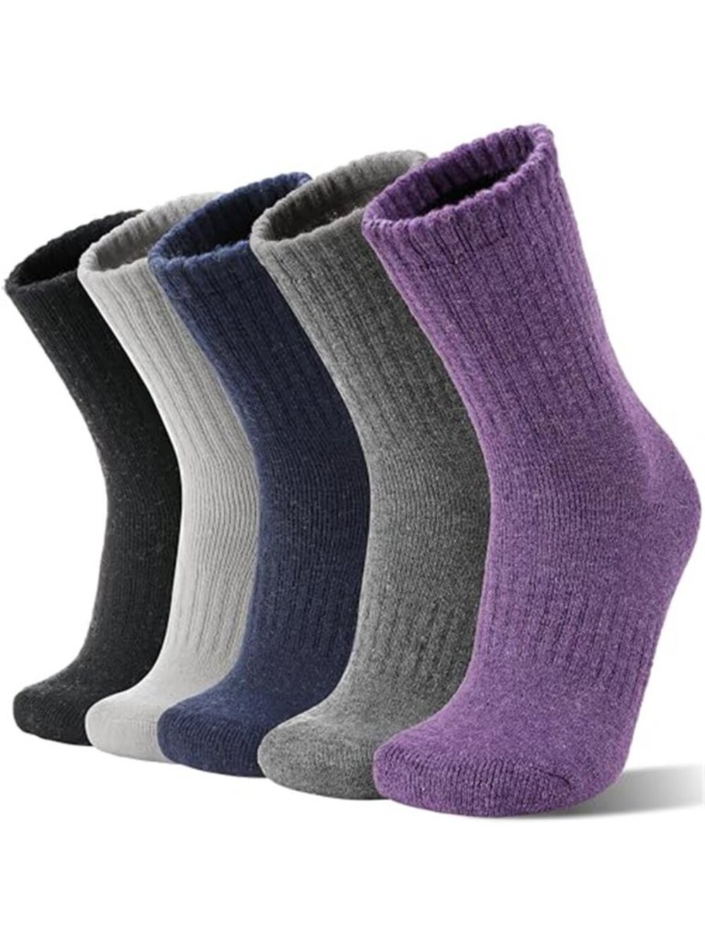 Merino Wool Hiking Socks Women Warm Crew Boot Socks Breathable Outdoor
